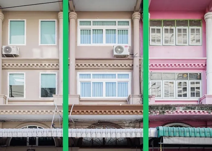Vakantiehuis Cozy 5-story House, 2 Mins Walk Bts, Bkk
